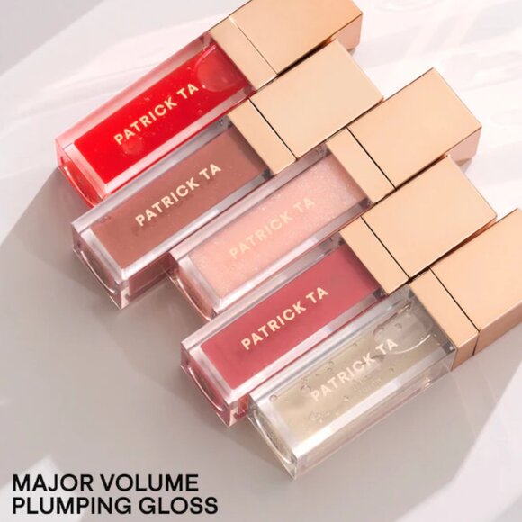 NIB ✅ Patrick Ta POUTY (Shimmer) Major Volume Plumping Lip Gloss - Picture 6 of 6
